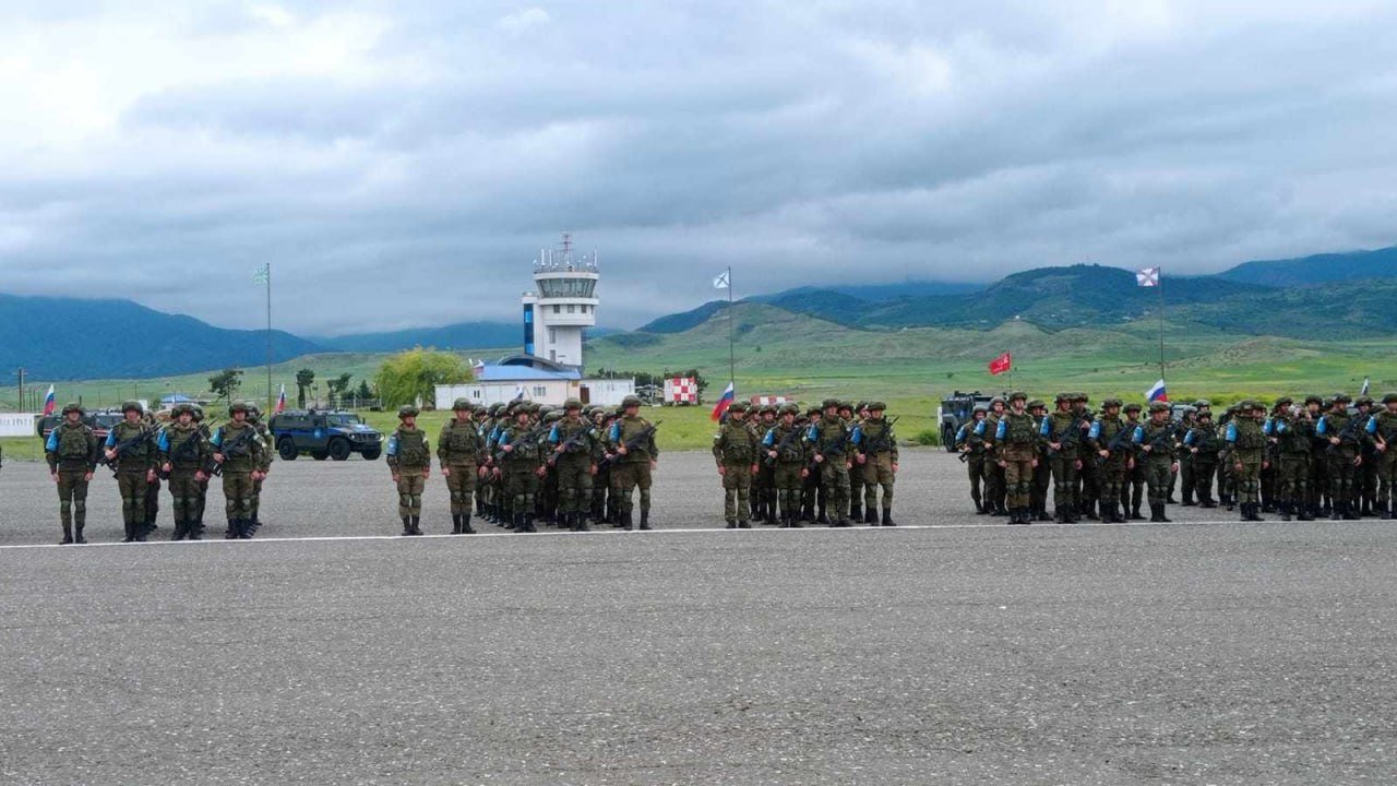 Xocalıda sülhməramlıların Qarabağdan çıxarılması ilə bağlı tədbir KEÇİRİLİR - FOTO/VİDEO - foto 1