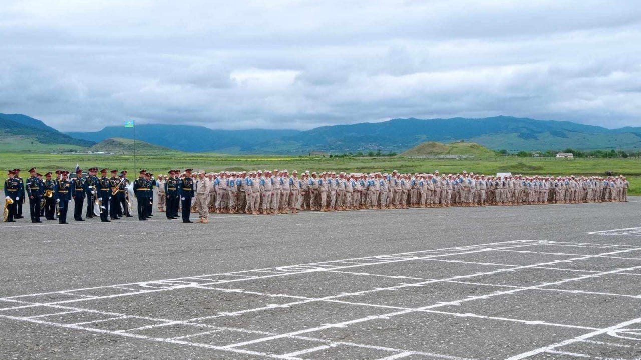 Xocalıda sülhməramlıların Qarabağdan çıxarılması ilə bağlı tədbir KEÇİRİLİR - FOTO/VİDEO - foto 2