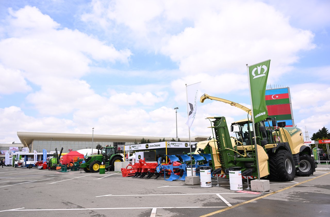 Azərbaycan və Belarus prezidentləri “Caspian Agro” və “InterFood Azerbaijan” sərgilərində - FOTO/VİDEO - foto 8
