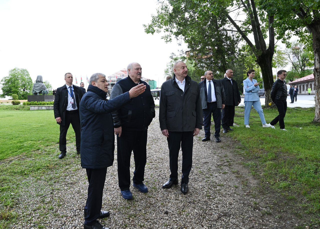 Prezidentlərə Şuşanın Baş planı barədə məlumat VERİLDİ - FOTO - foto 2