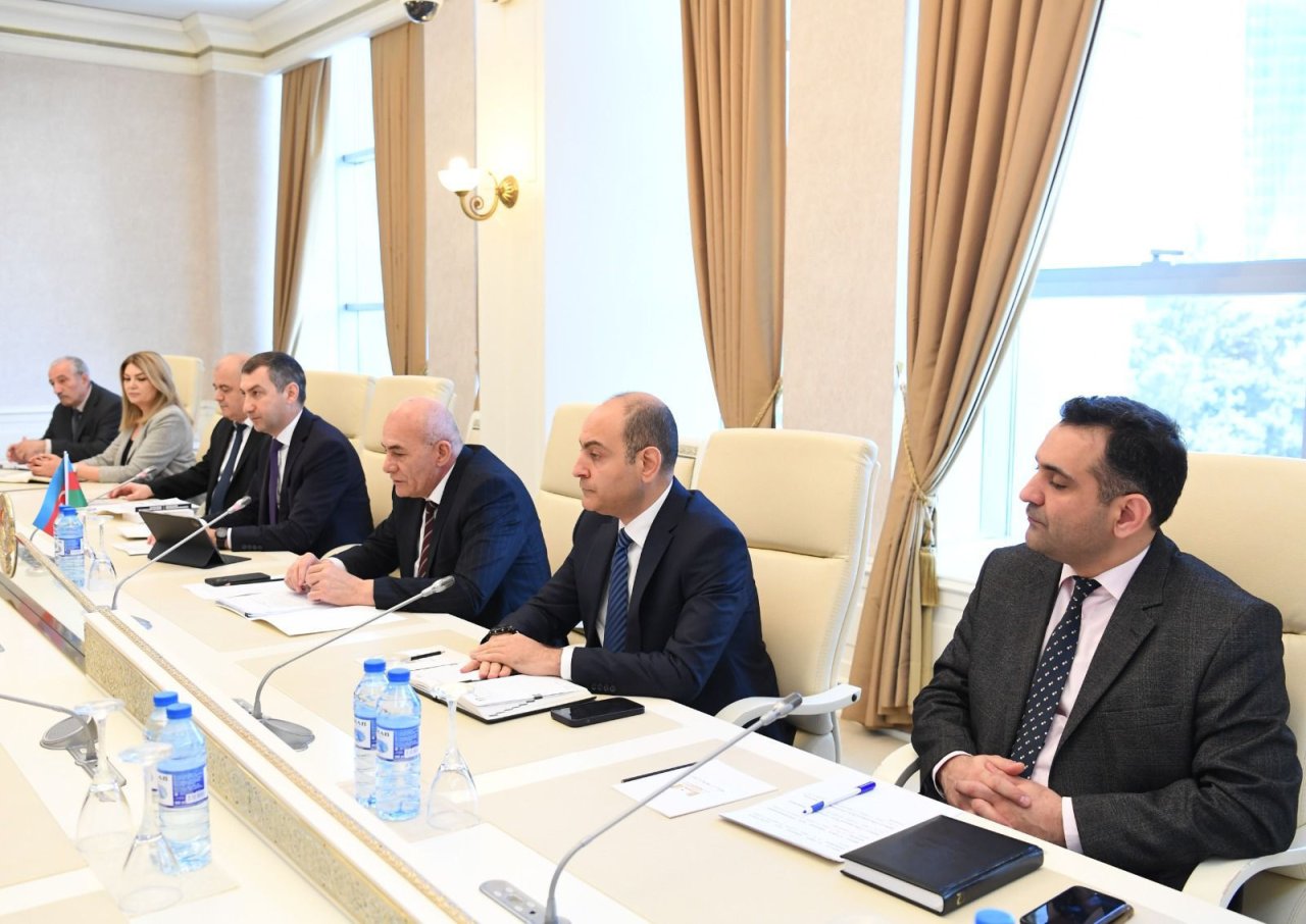 TBMM Baş katibinin müavini Milli Məclisdə bir sıra görüşlər keçirib - FOTO - foto 2