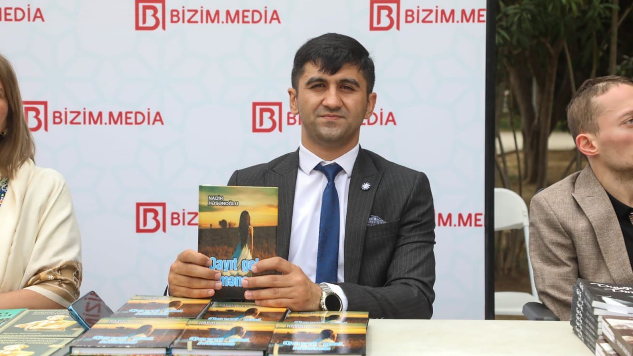 Qazi şair Nadir Həsənoğlunun imza günü keçirildi - FOTO - foto 1