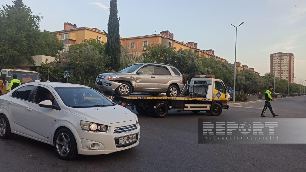 Sumqayıtda zəncirvari QƏZA: Xəsarət alanlar var – FOTO  - foto 1