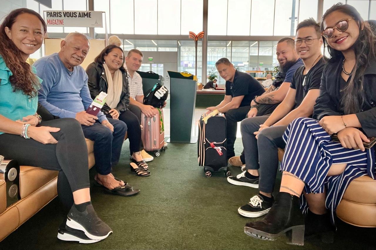 Fransanın əsarətində olan Polineziyanın rəsmiləri Azərbaycana gəldi - FOTO