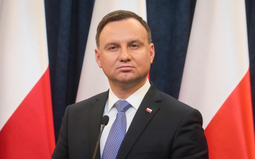 Andjey Duda: “Azərbaycan Polşa üçün Cənubi Qafqaz regionunda mühüm tərəfdaşdır”