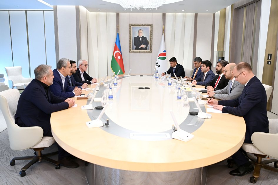 SOCAR ilə BƏƏ şirkəti arasında əməkdaşlığın genişləndirilməsi müzakirə edilib