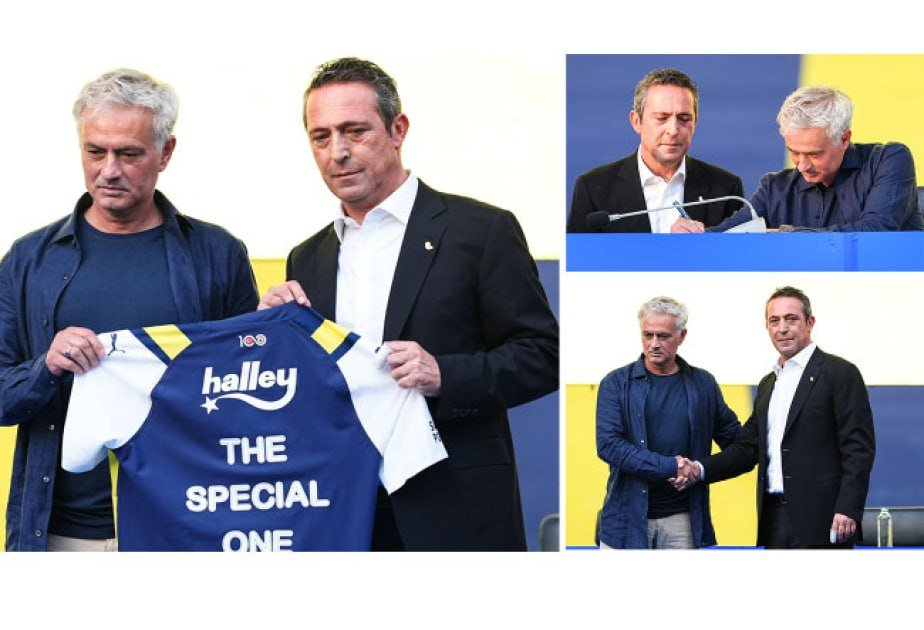 Mourinyo rəsmən “Fənərbaxça”nın baş məşqçisidir - FOTO - foto 1