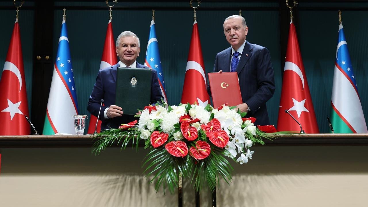 Türkiyə ilə Özbəkistan arasında 18 sənəd imzalanıb - FOTO