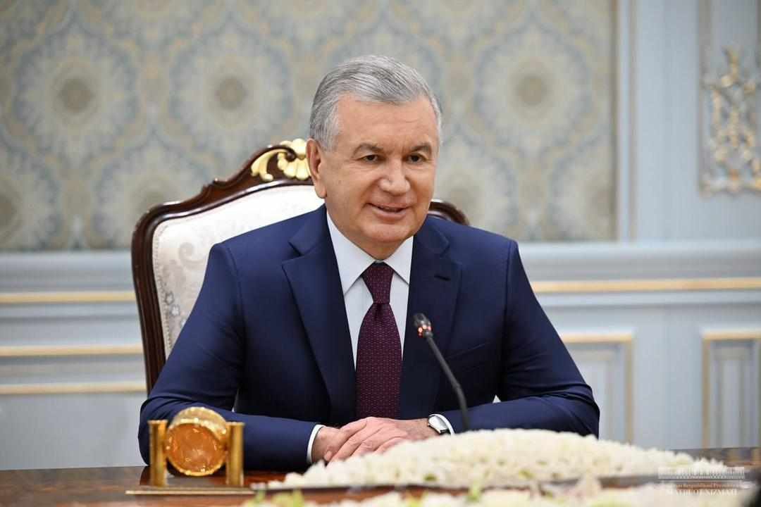 Şavkat Mirziyoyev Adil Kərimlini qəbul etdi – FOTO   - foto 1