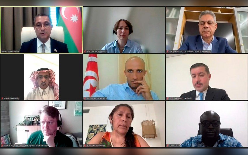 COP29 çərçivəsində parlamentlərarası dialoq mövzusunda onlayn iclas keçirilib