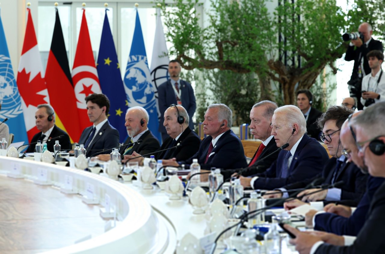 Ərdoğan: “G7-dən ədalətli, hərtərəfli və real yanaşma gözləyirik” - FOTO - foto 2