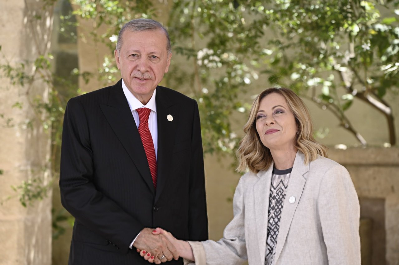 Ərdoğan: “G7-dən ədalətli, hərtərəfli və real yanaşma gözləyirik” - FOTO - foto 3