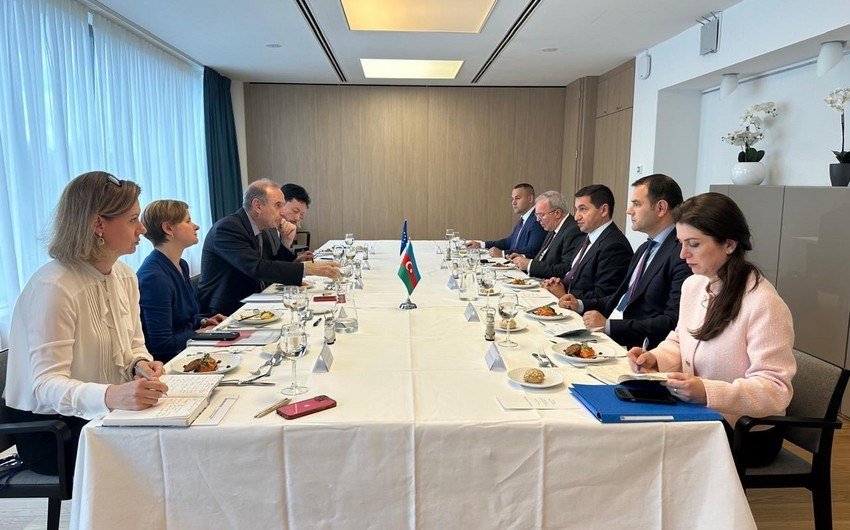 Aİ–Azərbaycan Təhlükəsizlik Dialoqunun iclasında Ermənistanla normallaşma prosesi müzakirə OLUNDU Aİ–Azərbaycan Təhlükəsizlik Dialoqunun iclasında Ermənistanla normallaşma prosesi müzakirə OLUNDU