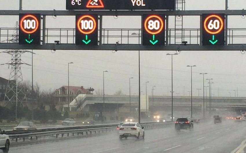 Aeroport yolunda təhlükəli anlar – VİDEO 