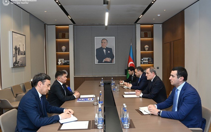 Qırğızıstan səfirinin Azərbaycandakı diplomatik missiyası başa çatdı – FOTO  