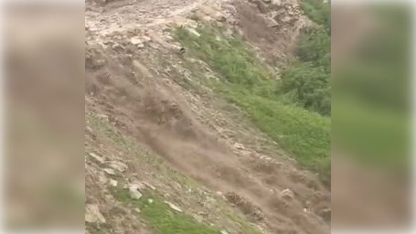 Qusardan sel keçib, çay daşıb - VİDEO 