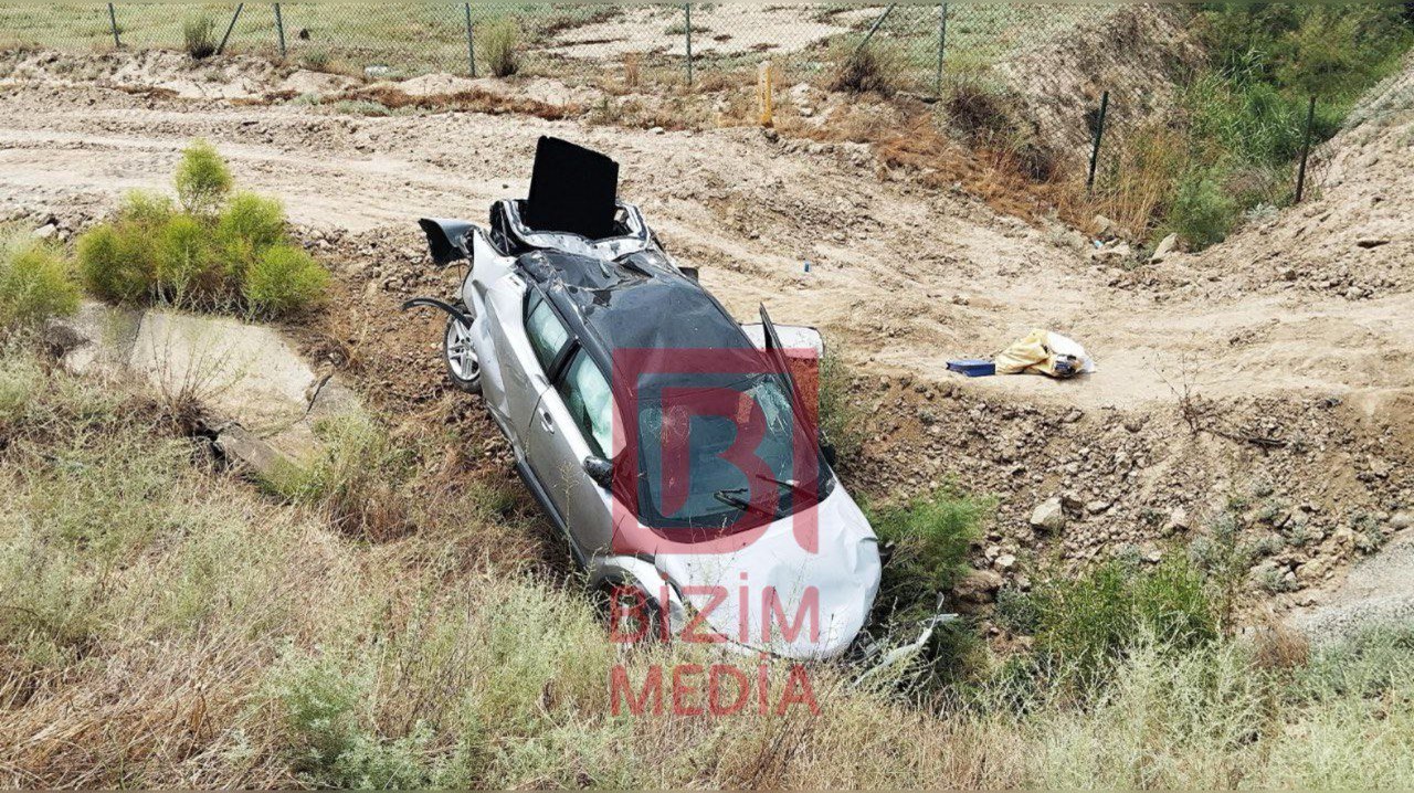 Cəlilabadda qəza: Qadın sürücü xəsarət ALDI - FOTO/VİDEO Cəlilabadda qəza: Qadın sürücü xəsarət ALDI - FOTO/VİDEO