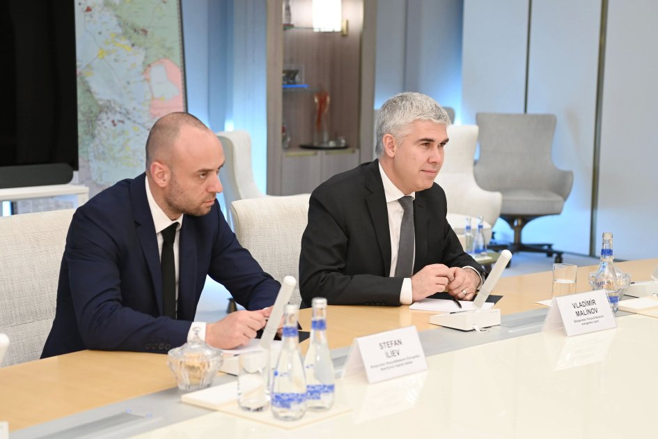 Azərbaycan və Bolqarıstan arasında enerji sahəsində əməkdaşlıq müzakirə edilib - FOTO - foto 2