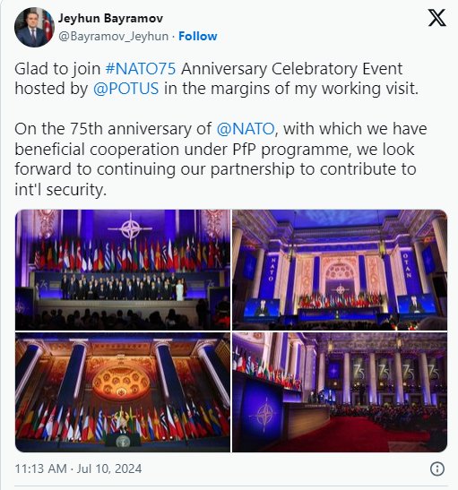 Nazir: “NATO ilə aramızda məhsuldar əməkdaşlıq mövcuddur” - FOTO - foto 1