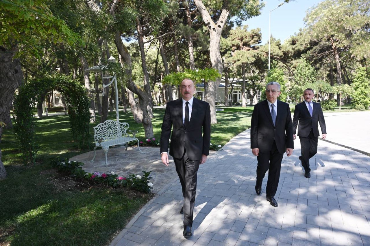 Prezident Bakıda Nərimanov parkının açılışında – YENİLƏNİB/FOTO  - foto 3