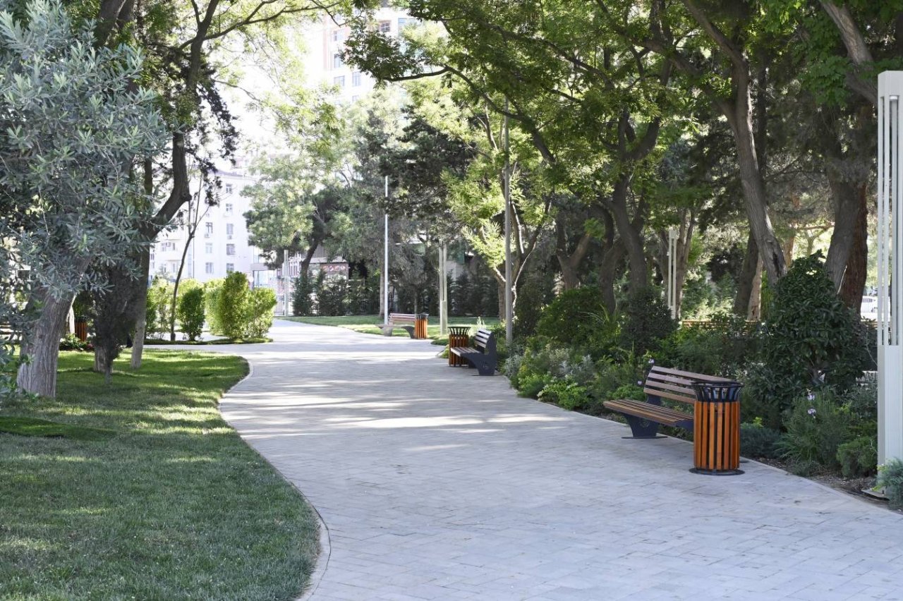 Prezident Bakıda Nərimanov parkının açılışında – YENİLƏNİB/FOTO  - foto 12