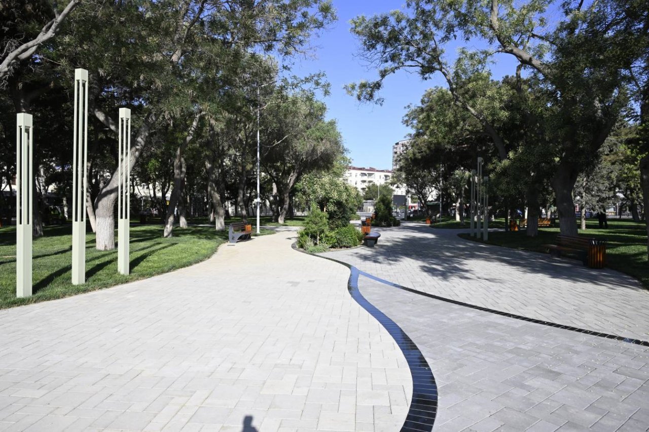 Prezident Bakıda Nərimanov parkının açılışında – YENİLƏNİB/FOTO  - foto 9