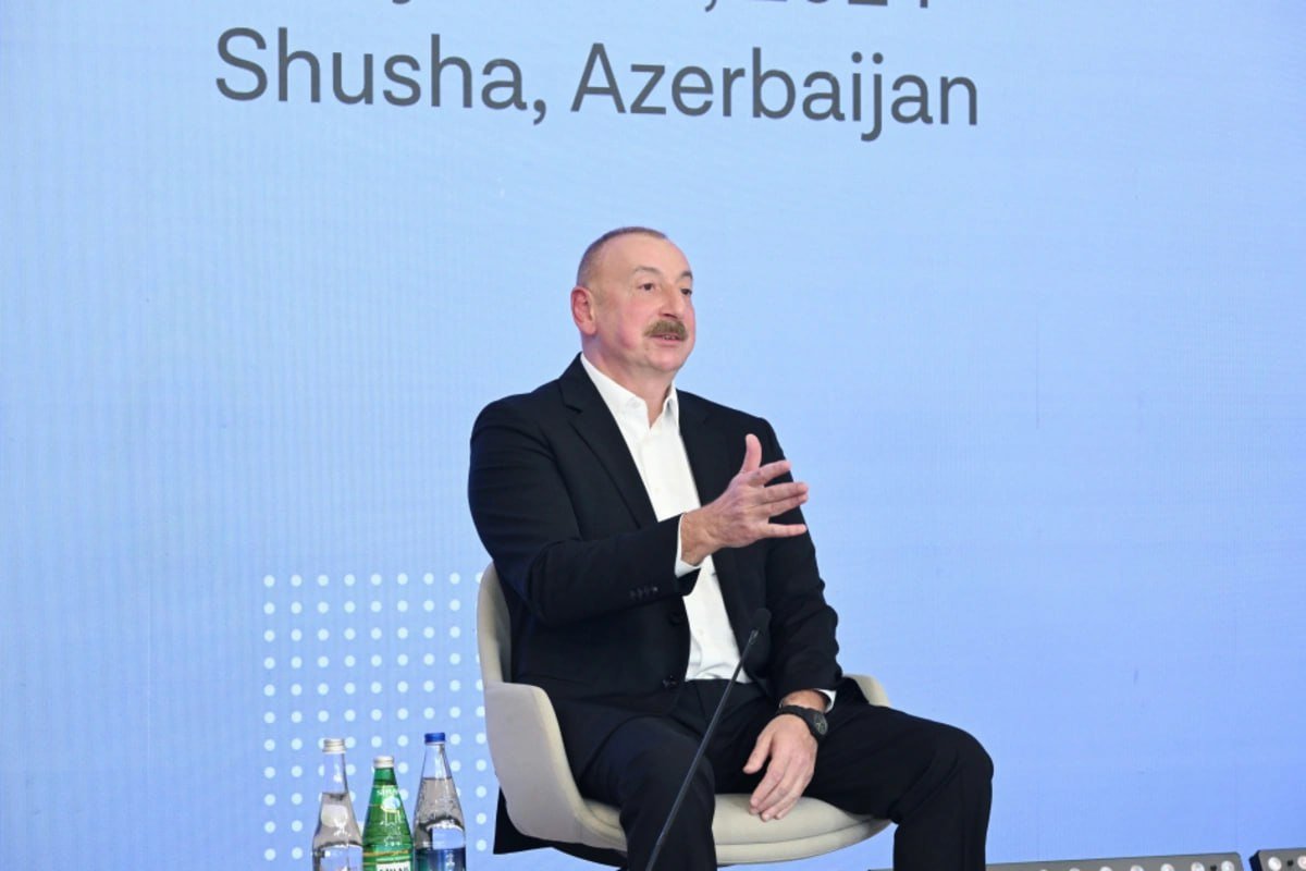 İlham Əliyev: “İstərdik ki, Azərbaycanda və regionda baş verən hadisələr obyektiv şəkildə işıqlandırılsın” - VİDEO İlham Əliyev: “İstərdik ki, Azərbaycanda və regionda baş verən hadisələr obyektiv şəkildə işıqlandırılsın” - VİDEO