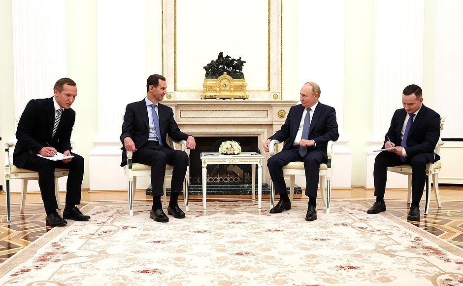 Vladimir Putin Bəşər Əsədlə görüşdü – VİDEO  
