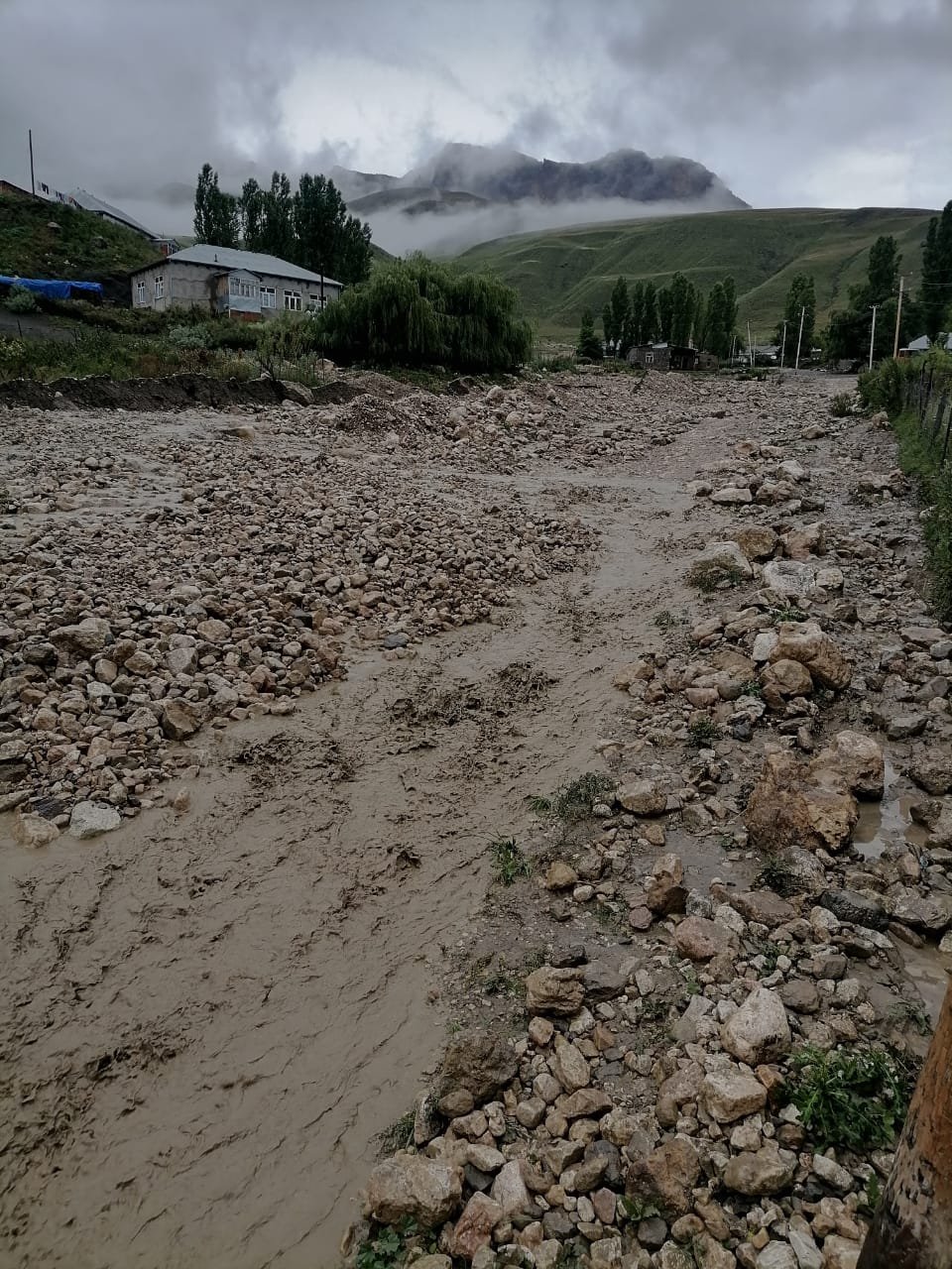 Quba-Xınalıq yolu bağlandı - FOTO/VİDEO - foto 3