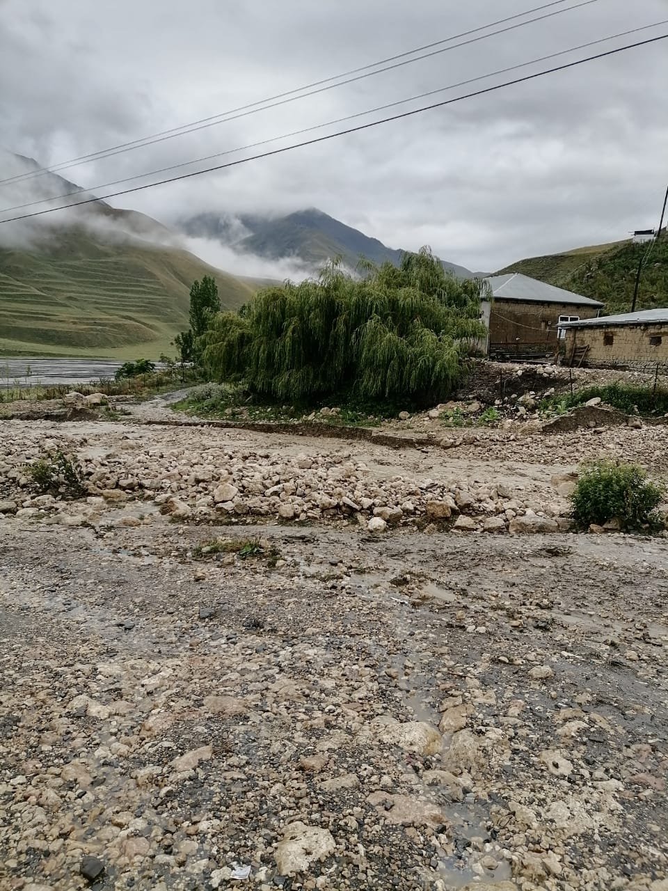 Quba-Xınalıq yolu bağlandı - FOTO/VİDEO - foto 5