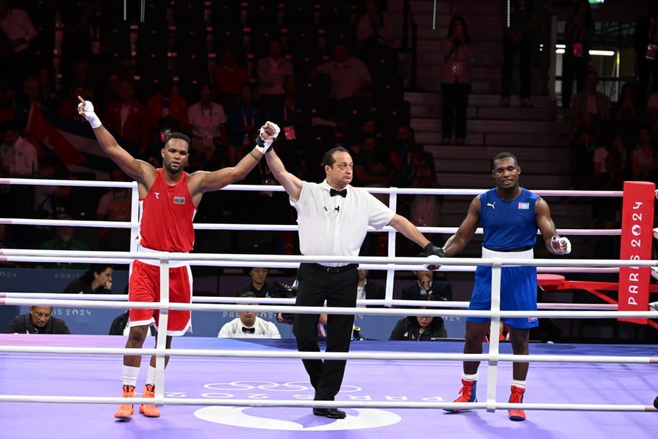 Boksçumuz Paris Olimpiadasına qələbə ilə başladı - FOTO