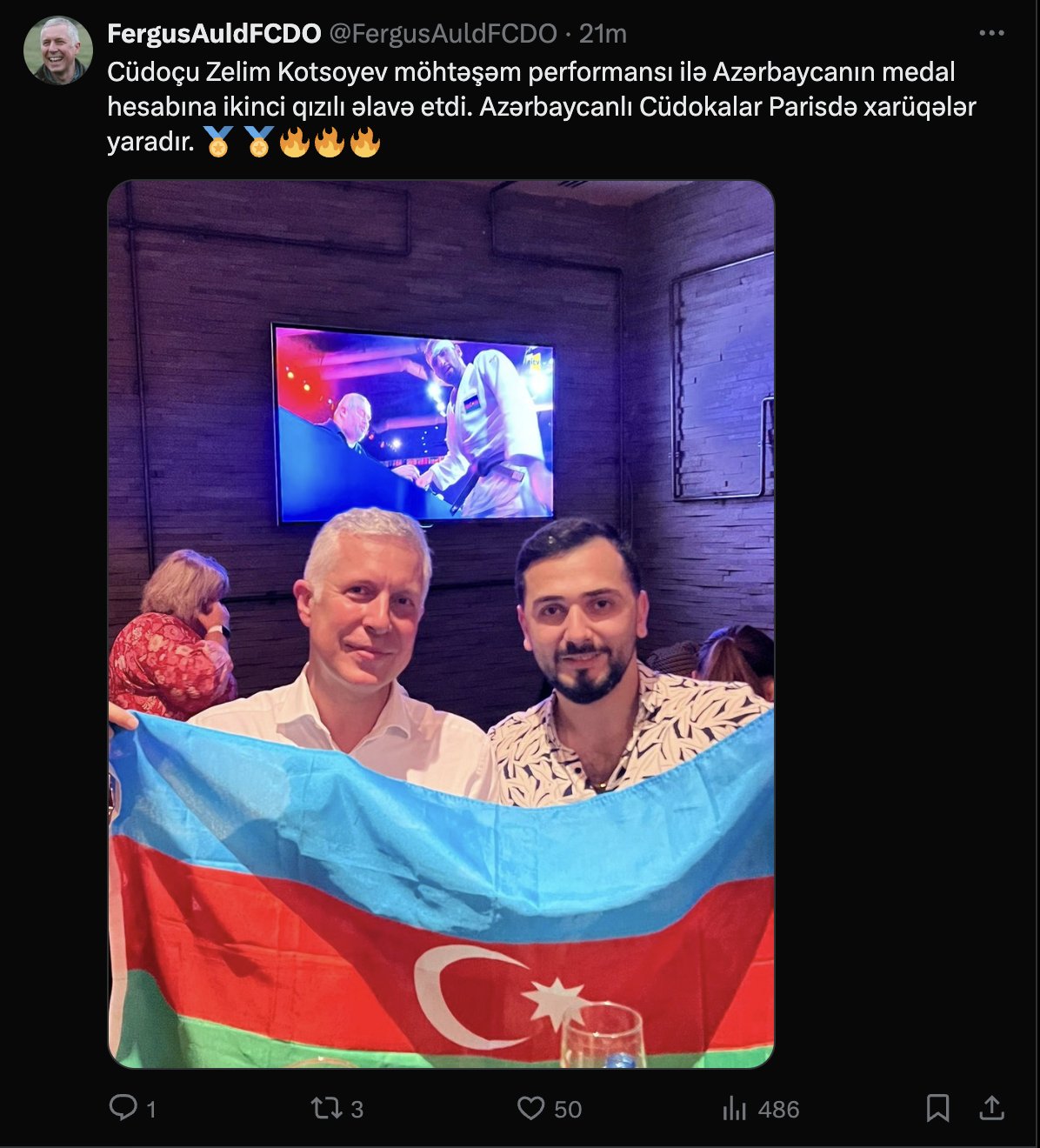 Britaniya səfiri: Azərbaycan cüdoçuları xarüqələr yaradır - FOTO - foto 1