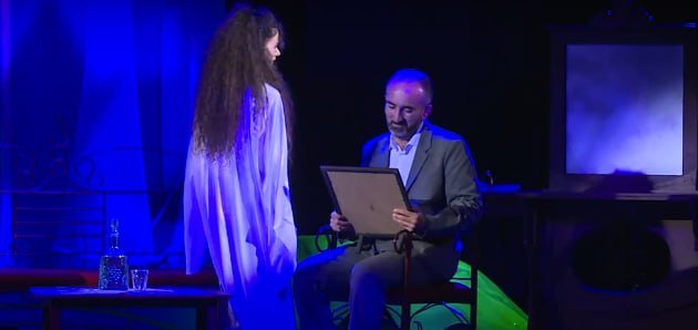 Şəkidə yeni tamaşaya ictimai baxış keçirildi - FOTO - foto 3