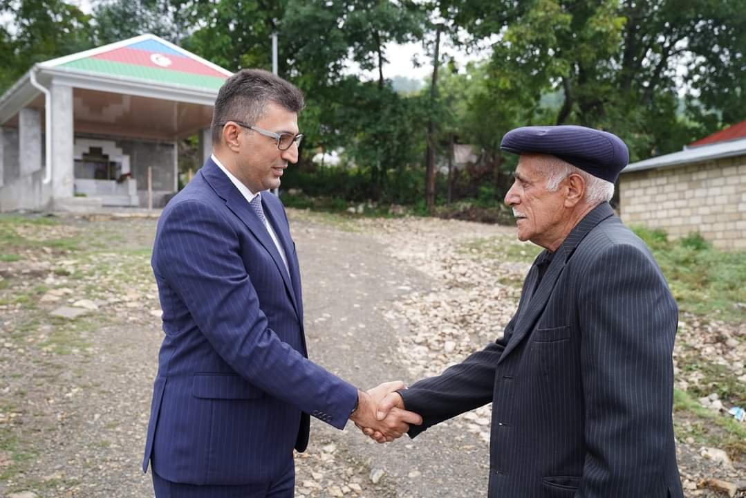 Şahin Seyidzadə İsmayıllıda seçiciləri ilə görüşlərinə davam edir - FOTO - foto 7
