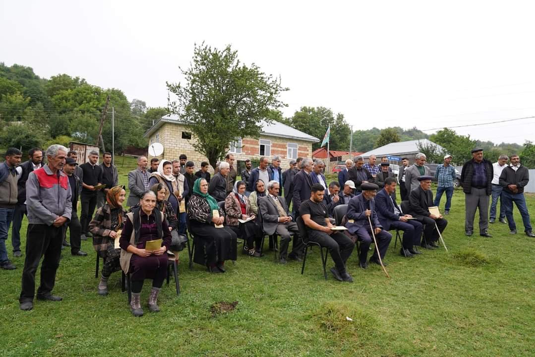 Şahin Seyidzadə İsmayıllıda seçiciləri ilə görüşlərinə davam edir - FOTO - foto 8