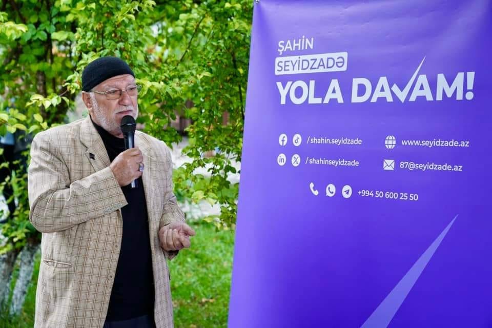 Şahin Seyidzadə İsmayıllıda seçiciləri ilə görüşlərinə davam edir - FOTO - foto 1