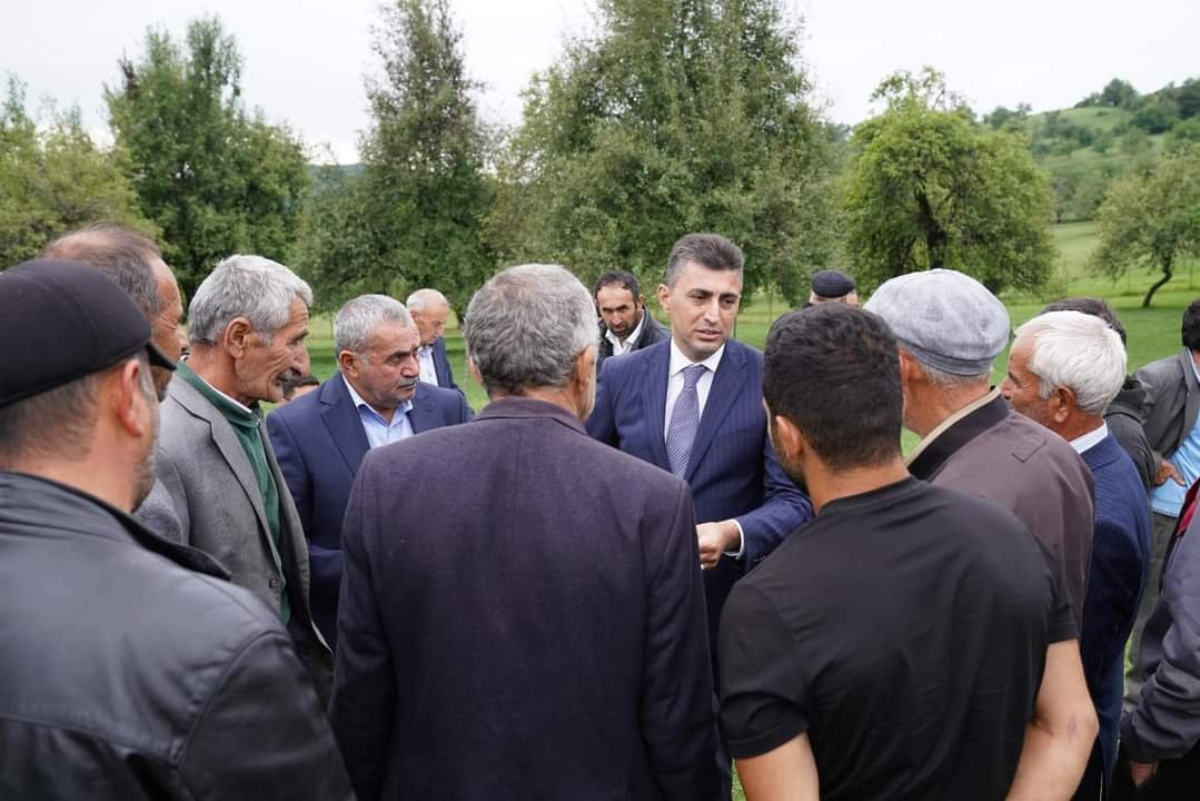 Şahin Seyidzadə İsmayıllıda seçiciləri ilə görüşlərinə davam edir - FOTO - foto 10
