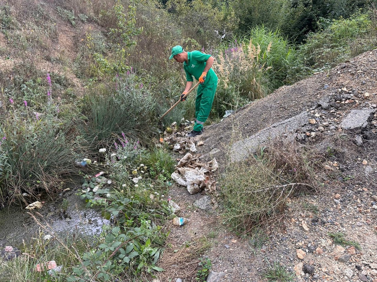 Şuşa-Laçın yolundakı bulağın ətrafında yaranmış zibilliyin AQİBƏTİ - FOTO/VİDEO - foto 1