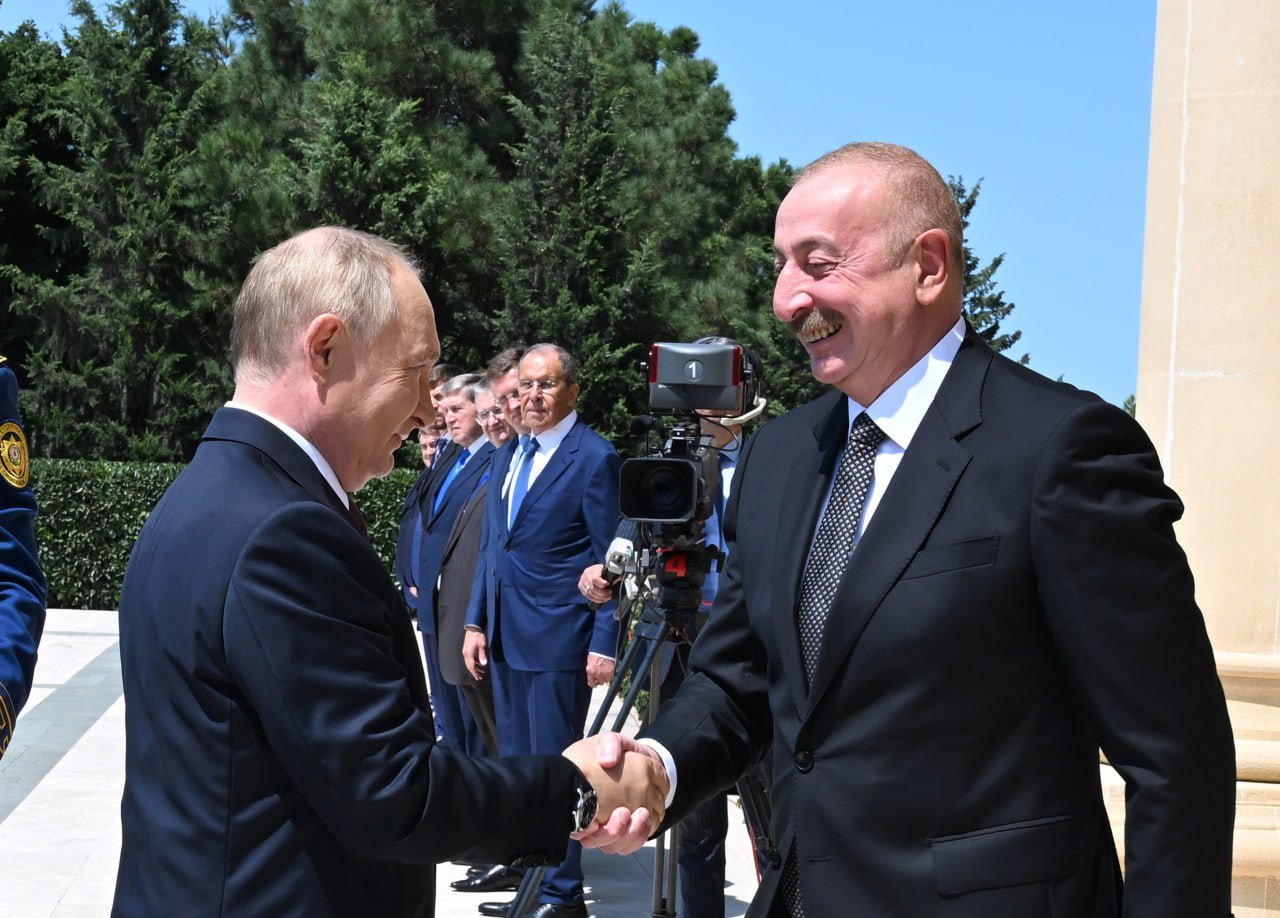İlham Əliyev və Putin birlikdə Ağ Şəhərə gedirlər &ndash; VİDEO