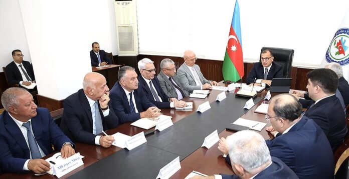 AHİK sədri Sahib Məmmədov Konfederasiyaya üzv təşkilatlarının sədrləri ilə görüş keçirdi &ndash; FOTO 