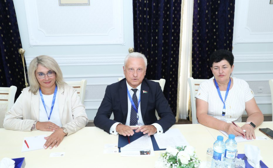 Belarus-Rusiya İttifaqının Parlament Məclisinin müşahidə missiyası MSK-da olub - FOTO - foto 1