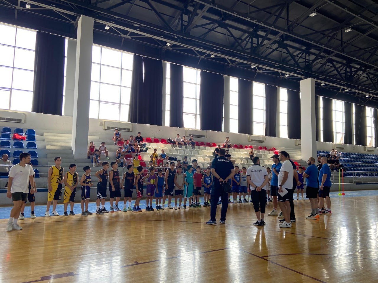 Milliyə namizəd basketbolçulara baxış KEÇİRİLDİ - FOTO - foto 2