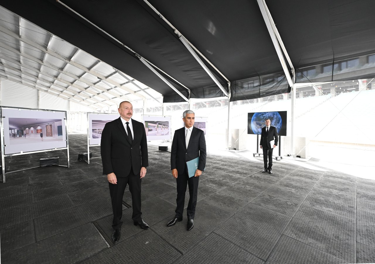 İlham Əliyev Bakı Olimpiya Stadionunda - FOTO/VİDEO - foto 8
