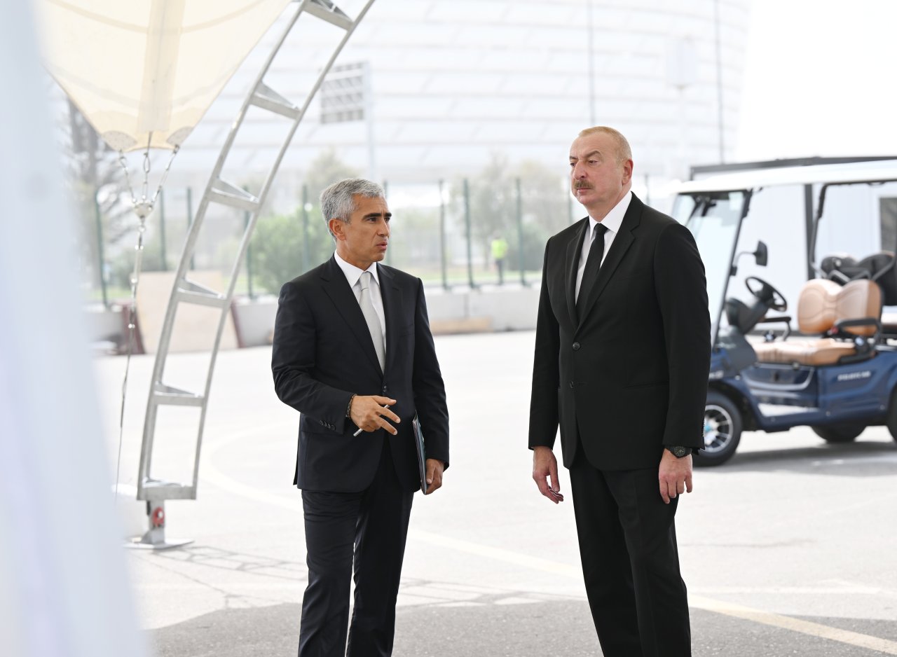 İlham Əliyev Bakı Olimpiya Stadionunda - FOTO/VİDEO - foto 12