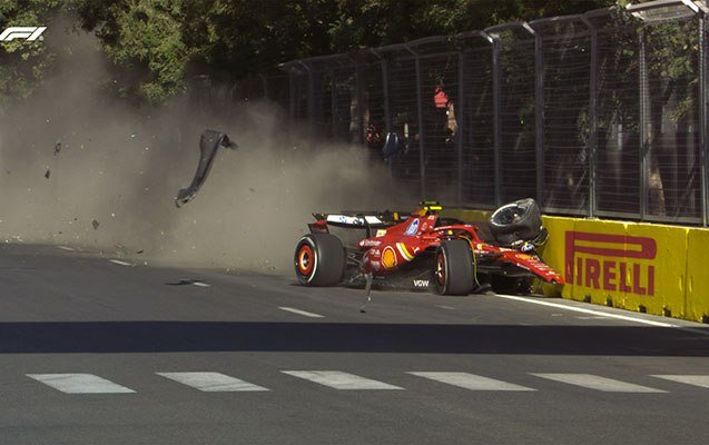 &ldquo;Formula 1&rdquo;də ağır qəza - FOTO