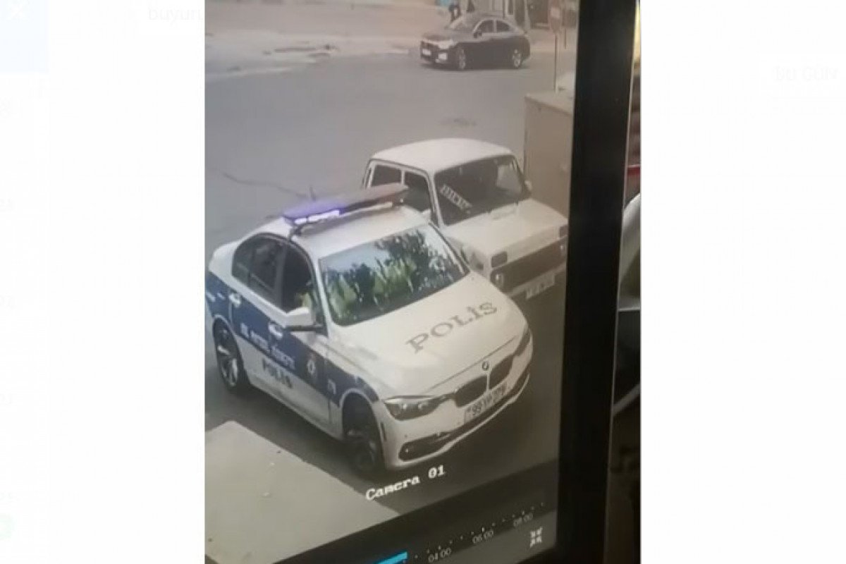 Yol polisindən qaçdığı anın görüntüsünü paylaşdı, həbs olundu – FOTO/VİDEO - foto 1