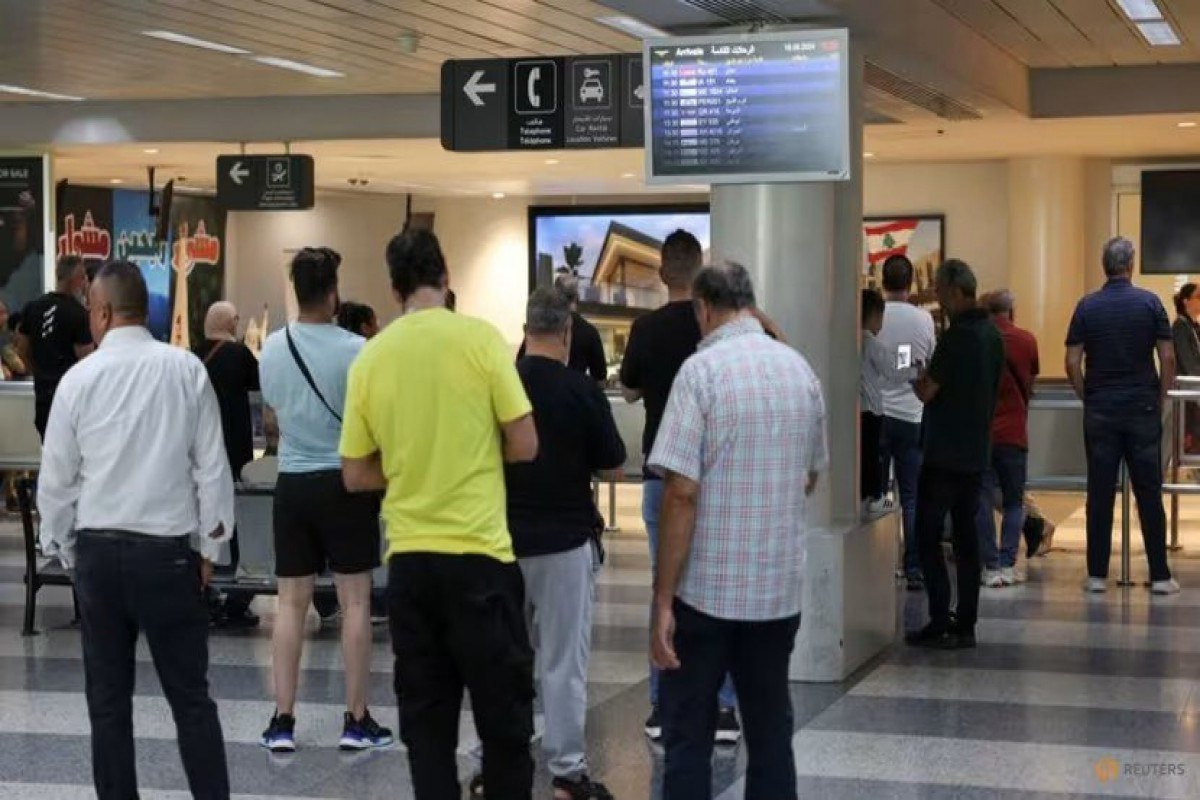 Livan peycer və ratsiya ilə uçuşlara qadağa qoydu Livan peycer və ratsiya ilə uçuşlara qadağa qoydu