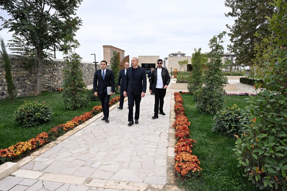 Ağdam şəhərində İmarət Kompleksi istifadəyə verildi - FOTO/VİDEO - foto 3