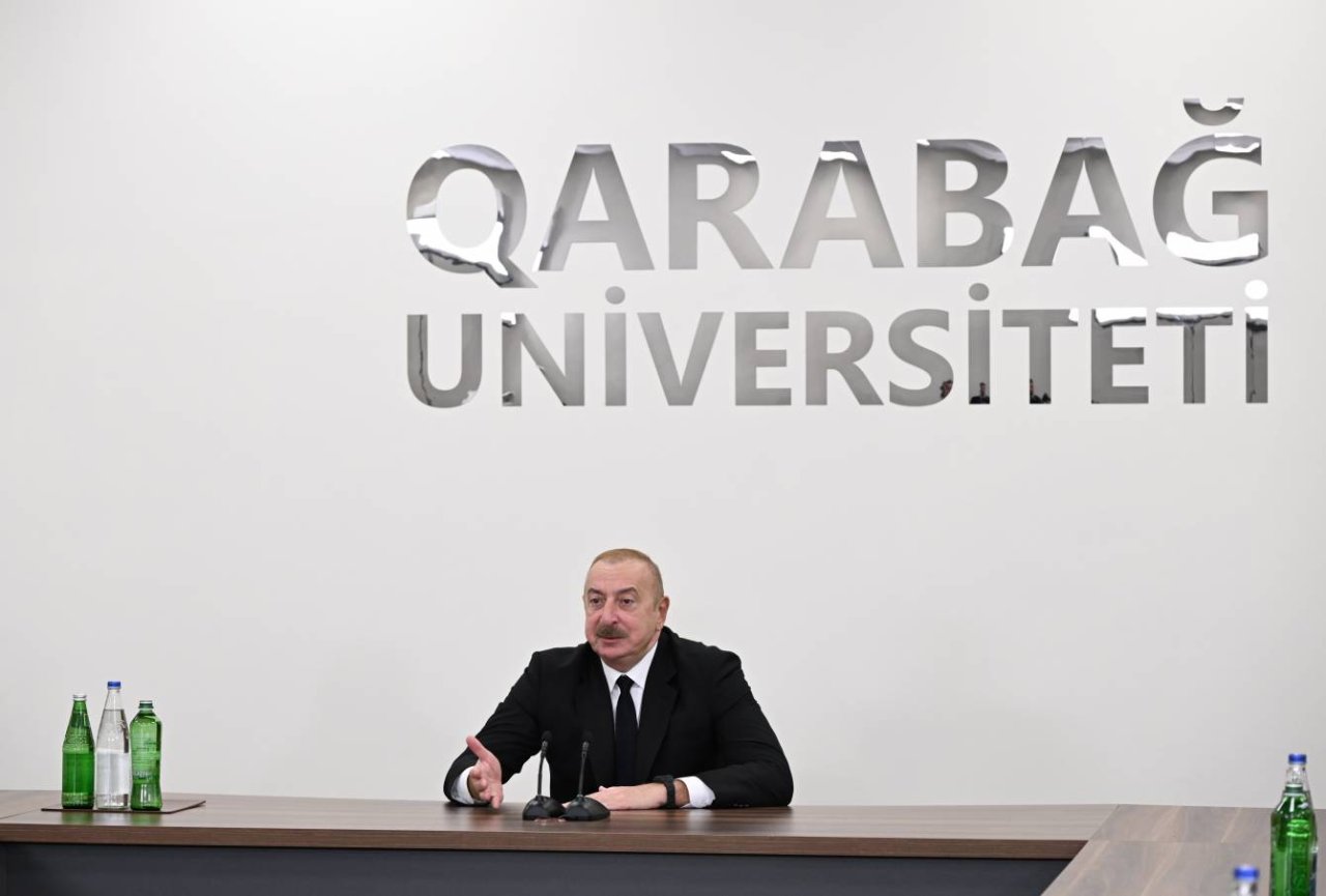İlham Əliyev Qarabağ Universitetinin AÇILIŞINI ETDİ - FOTO/VİDEO - foto 12