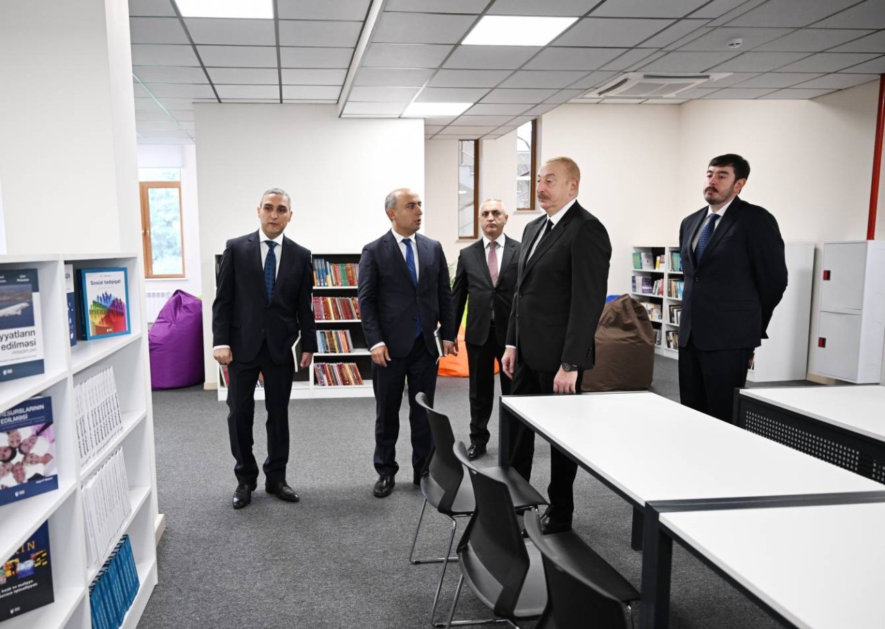 İlham Əliyev Qarabağ Universitetinin AÇILIŞINI ETDİ - FOTO/VİDEO - foto 7